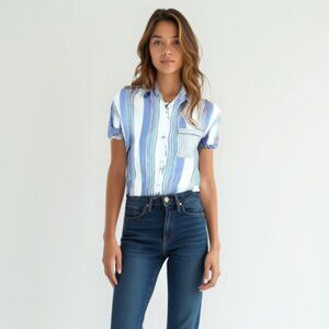 **Stars above  pyjama style shirt